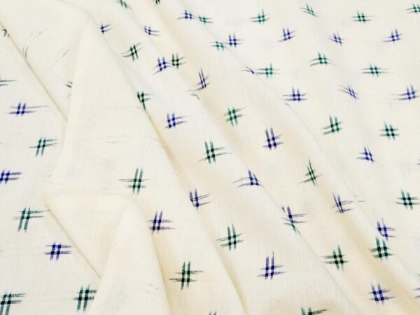 Stoff Indian Cotton Ikat Kin - Image 2