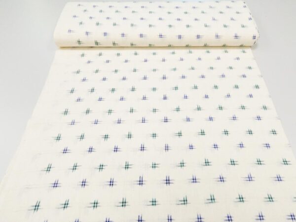 Stoff Indian Cotton Ikat Kin - Image 3