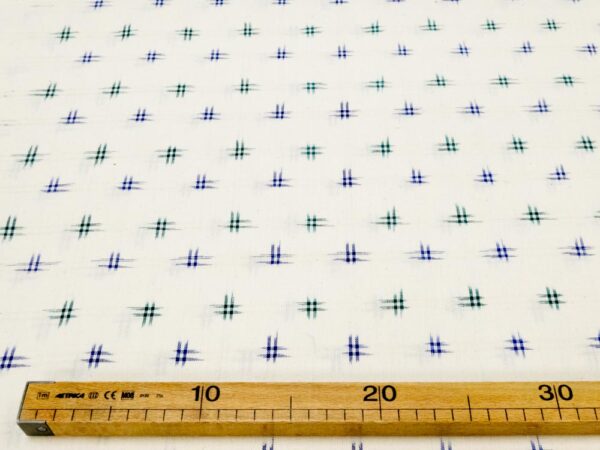 Stoff Indian Cotton Ikat Kin - Image 4