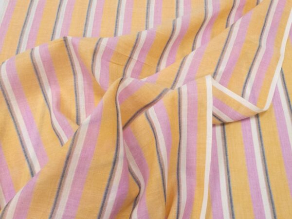 Stoff Indian Cotton Peach Melba - Image 2