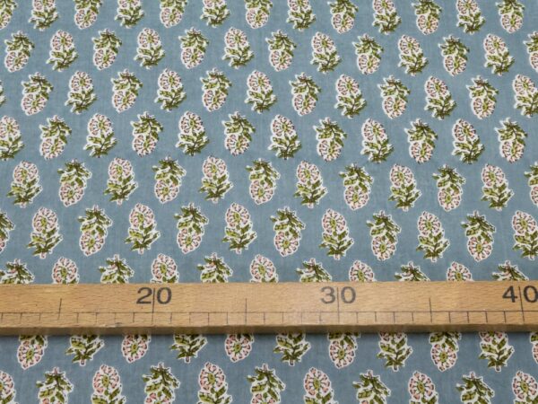 Stoff Indian Cotton Phoebe Blues - Image 4