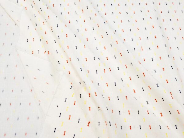 Stoff Indian Cotton Sprinkles Dobby - Image 2