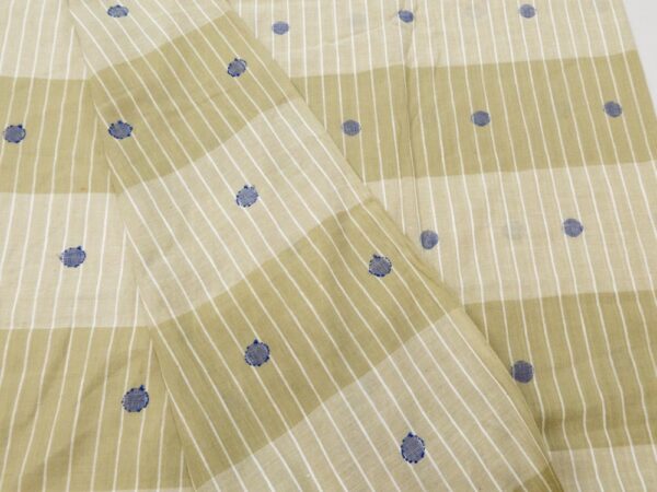 Stoff Indian Cotton Marbles Jamdani - Image 2