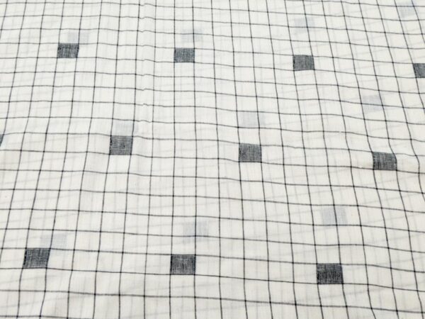 Stoff Indian Cotton Stepping Stone Jamdani